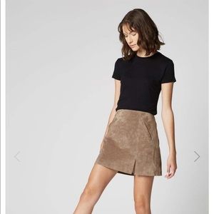 Blank nyc suede skirt